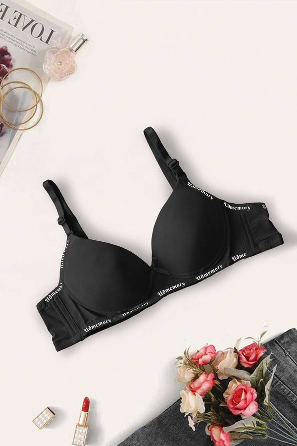 elo Vdmemory Women's Foam Padded Bra Black