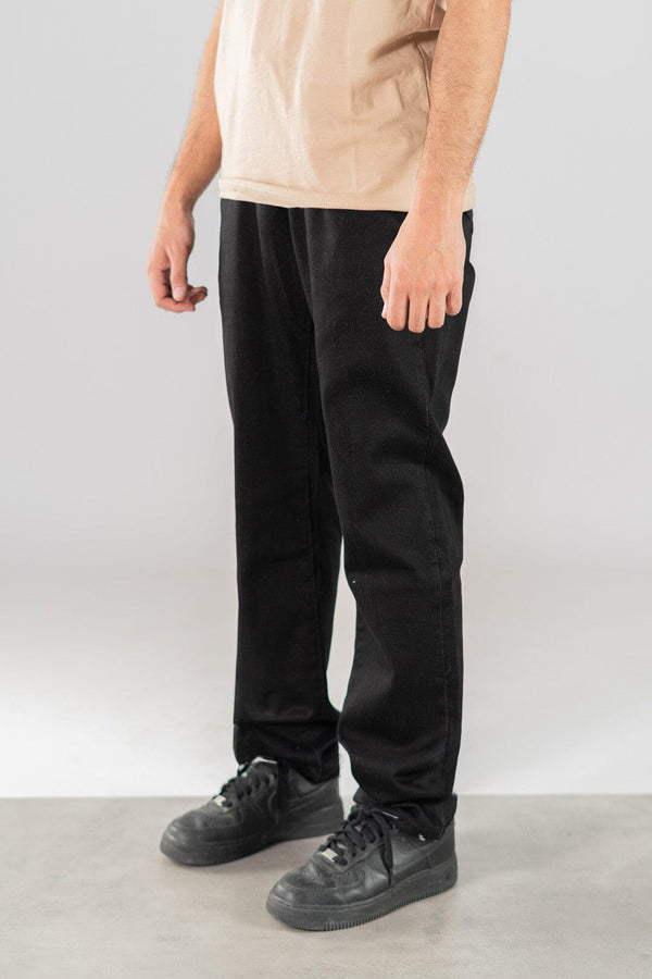 Elo Vintage Men's Classic Regular Fit Denim Black