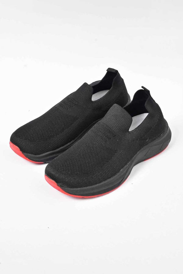 elo Walk Men's Arnhem Slip On Jogger Shoes Black