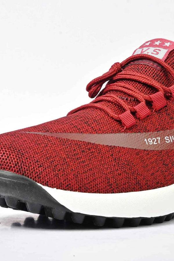 Elo Walk Men's Irvine Premium Jogging Shoes Red