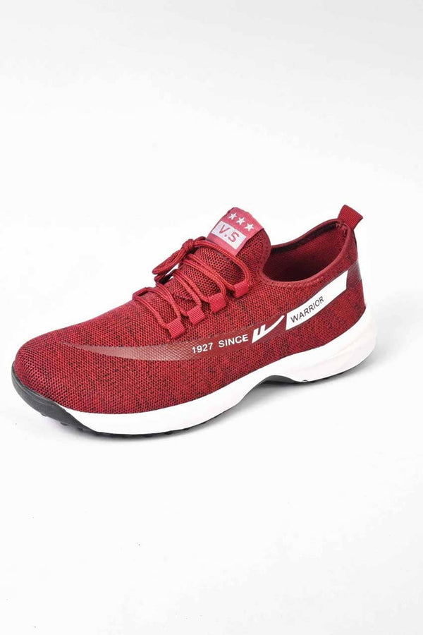 elo Walk Men's Irvine Premium Jogging Shoes Red