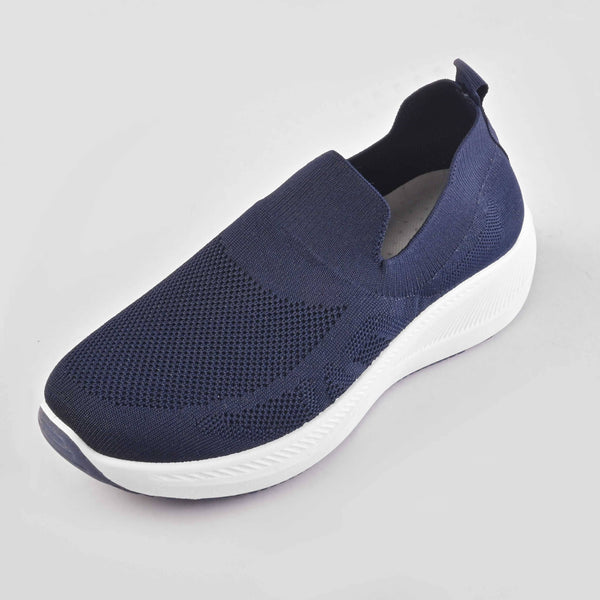 elo Walk Men's Kaen Slip On Jogger Shoes Blue