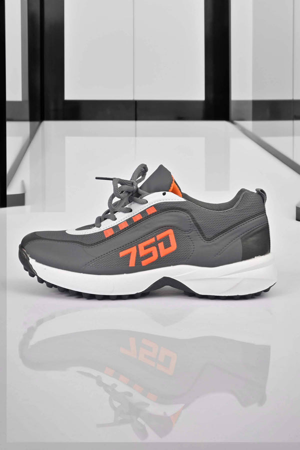 Elo Walk Men's Rimini Gripper Jogging Shoes Black