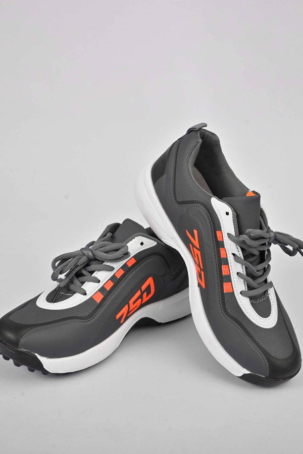Elo Walk Men's Rimini Gripper Jogging Shoes Black