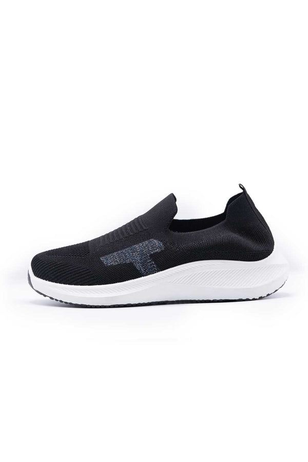 elo Walk Men's Slip-On Sneakers Black