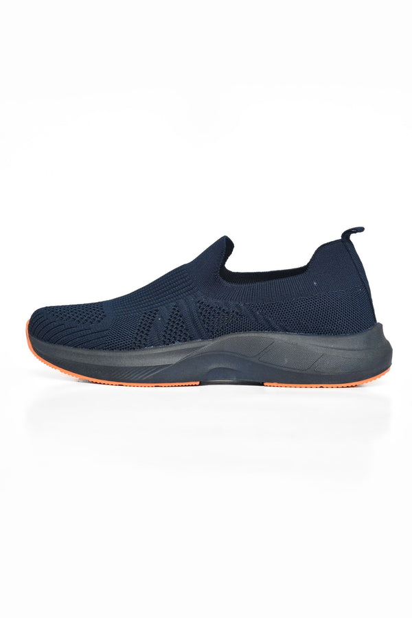 Elo Walk Men's Slip On Soft Jogging Shoes Black