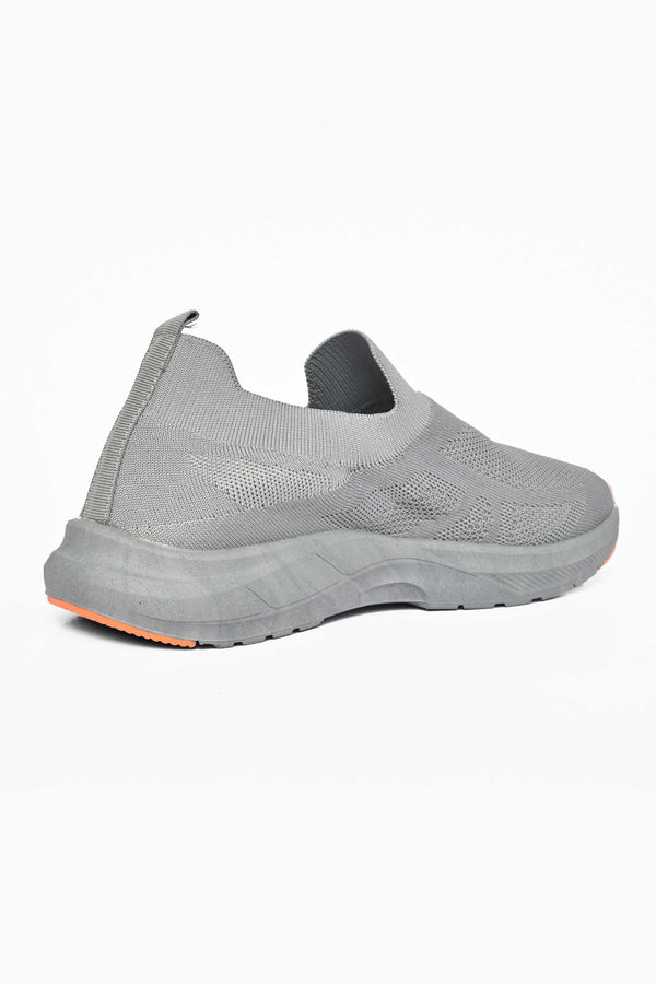 Elo Walk Men's Slip On Talin Jogging Shoes Black