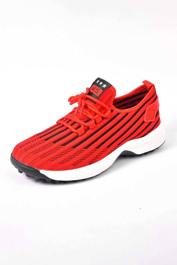 Elo Walk Men's Sports Non Slip Jogging Shoes Red