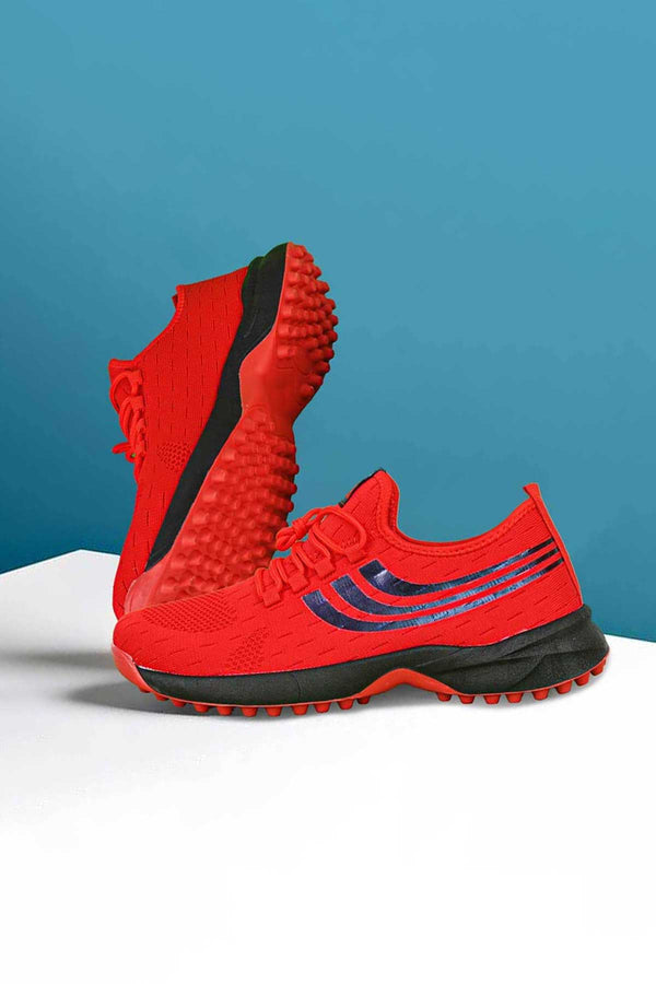 Elo Walk Men's Tienen Non Slip Jogging Shoes Blue