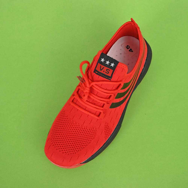 Elo Walk Men's Tienen Non Slip Jogging Shoes Blue