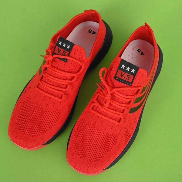 Elo Walk Men's Tienen Non Slip Jogging Shoes Blue