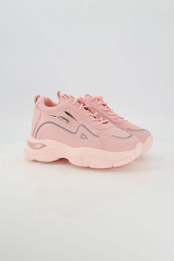 Elo Walk Women's Lace-Up Sneakers Black