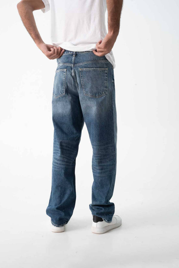 Elo WD Men's Straight Fit Denim Dark Blue