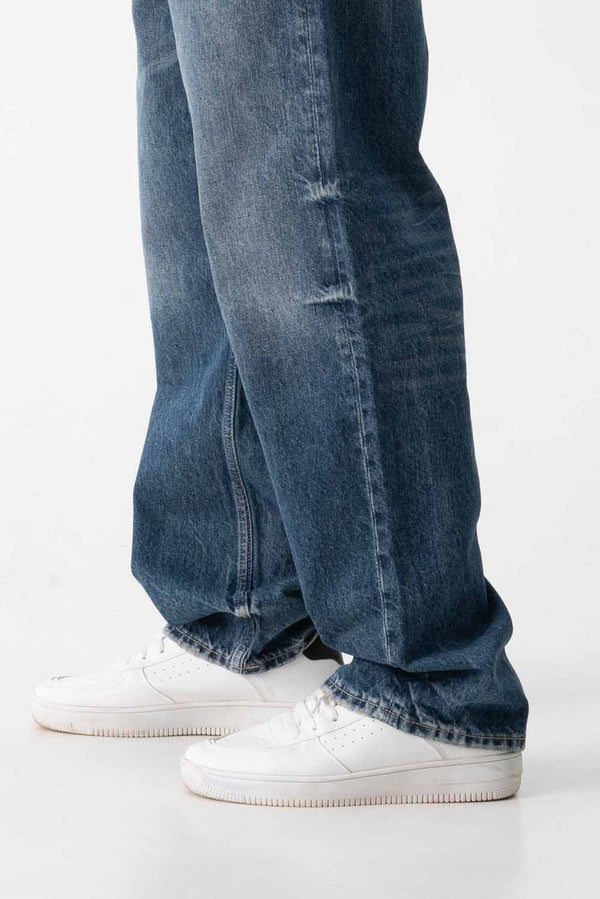 Elo WD Men's Straight Fit Denim Dark Blue