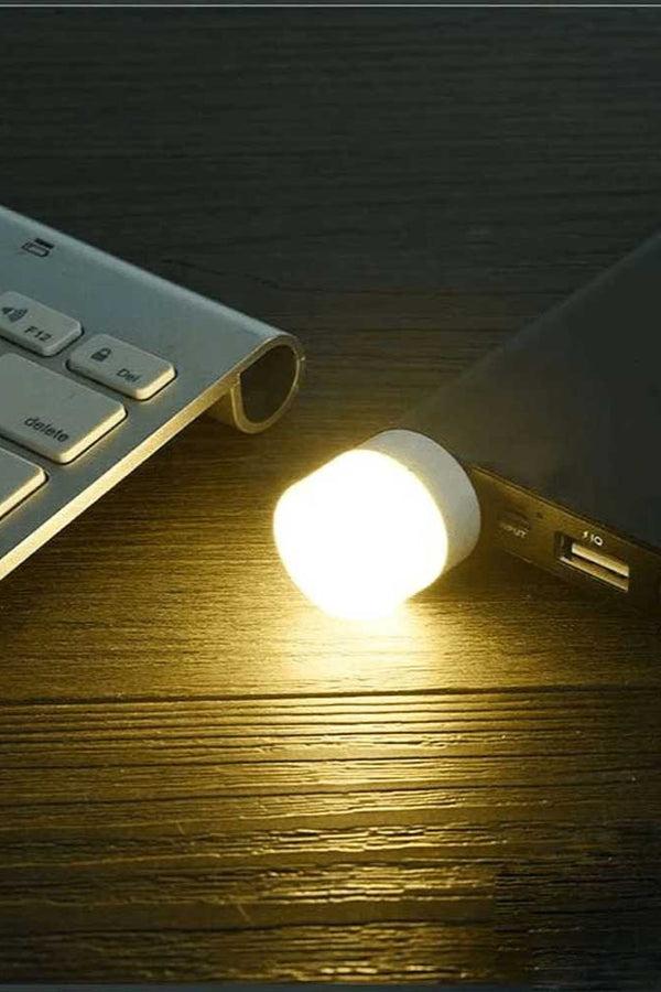 Elo White USB Portable LED Mini Bulb