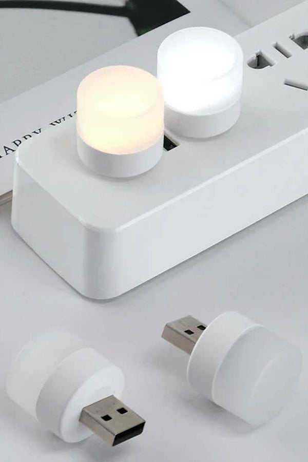 Elo White USB Portable LED Mini Bulb