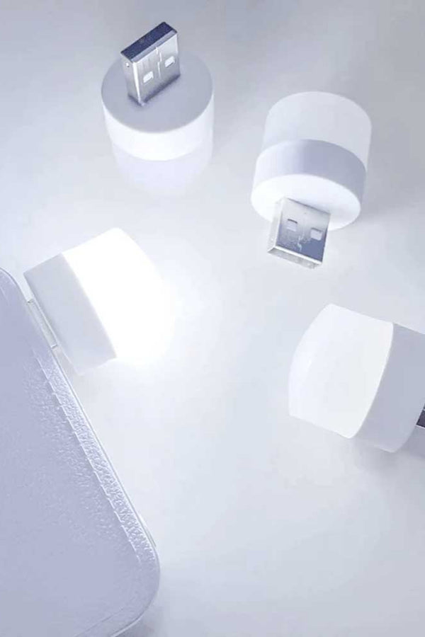 Elo White USB Portable LED Mini Bulb