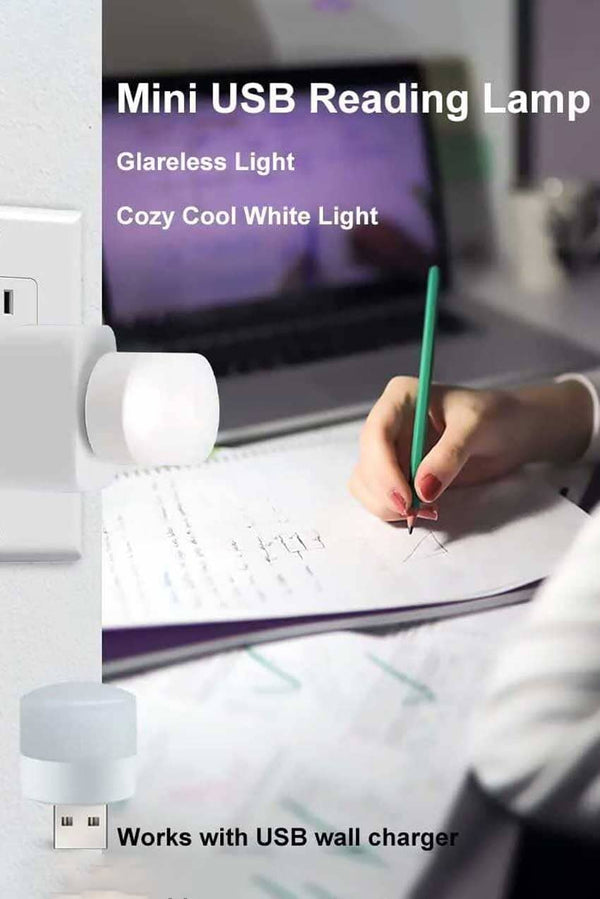 elo White USB Portable LED Mini Bulb