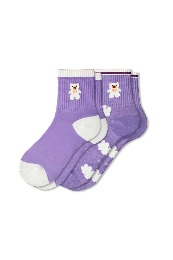 elo Women Greece Ankle Socks - Pack Of 2 Purple