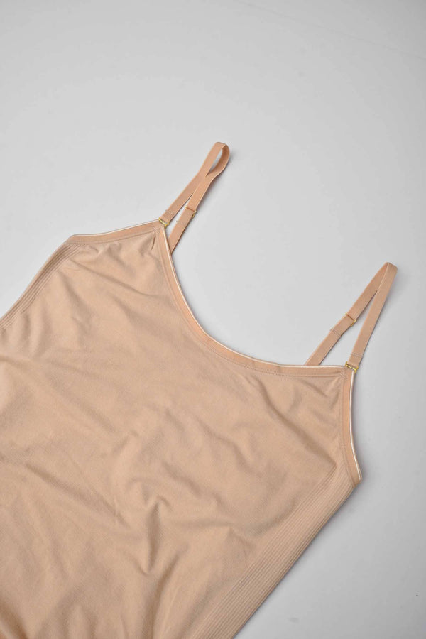 Elo Women's Adjustable Strap Style Tank Top Brown