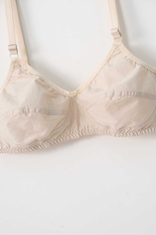 Elo Women's Basic Cotton Bra Beige