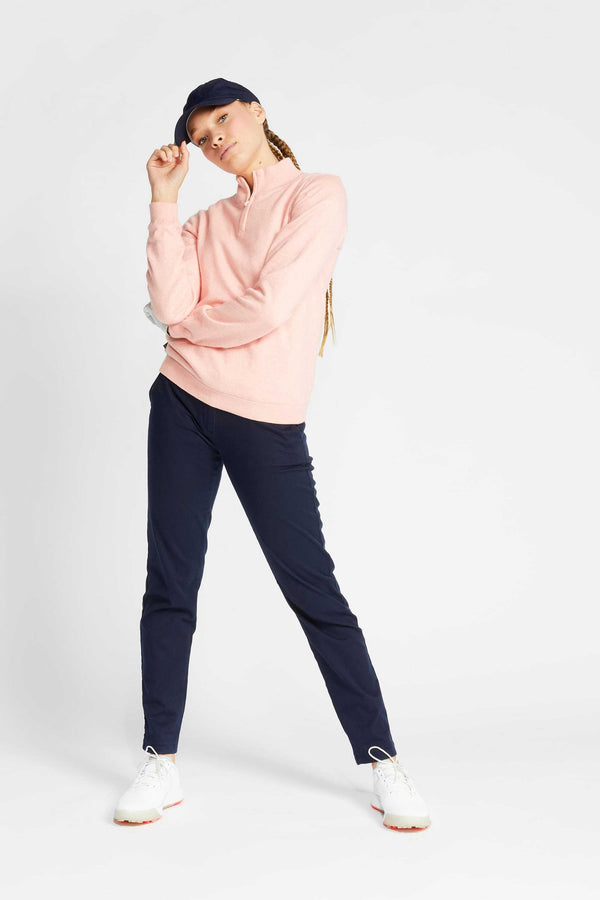 Elo Women's Brussels Slim Fit Chino Pants Navy