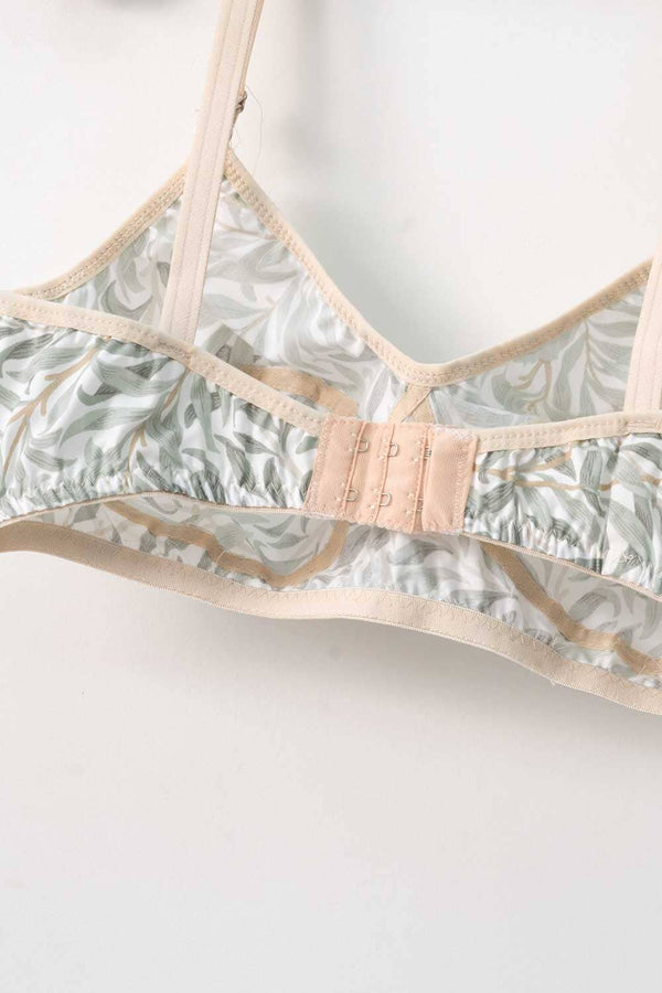 Elo Women's Contrast Printed Cotton Bra