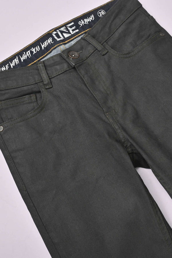 Elo Women's Dazzle Burst Denim Pants Black