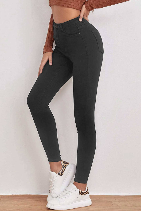 elo Women's Dazzle Burst Denim Pants Black