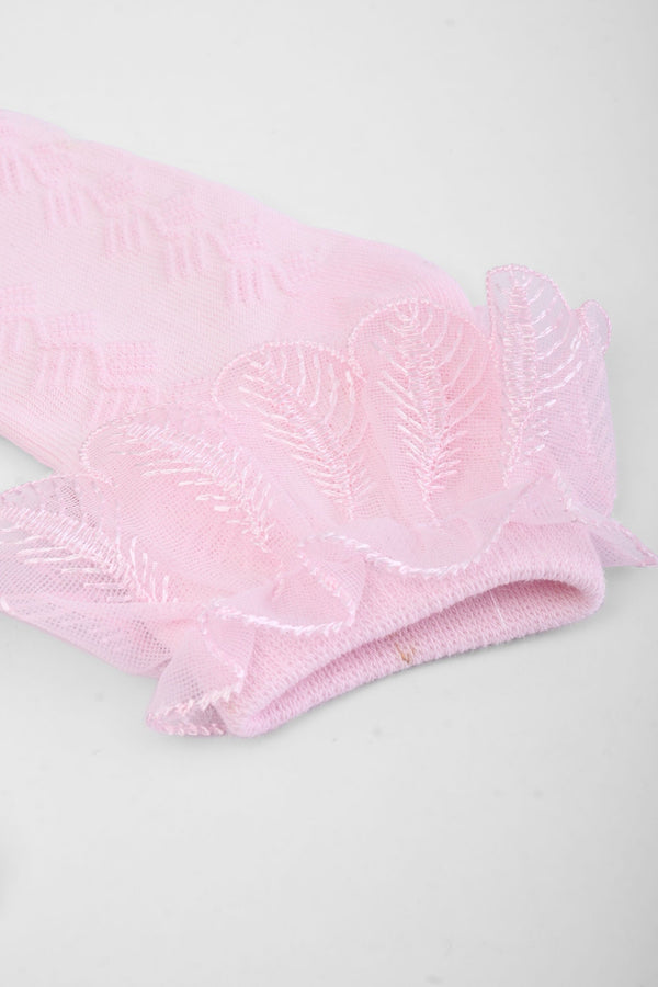 Elo Women's Fancy Style Anklet Socks Lilac