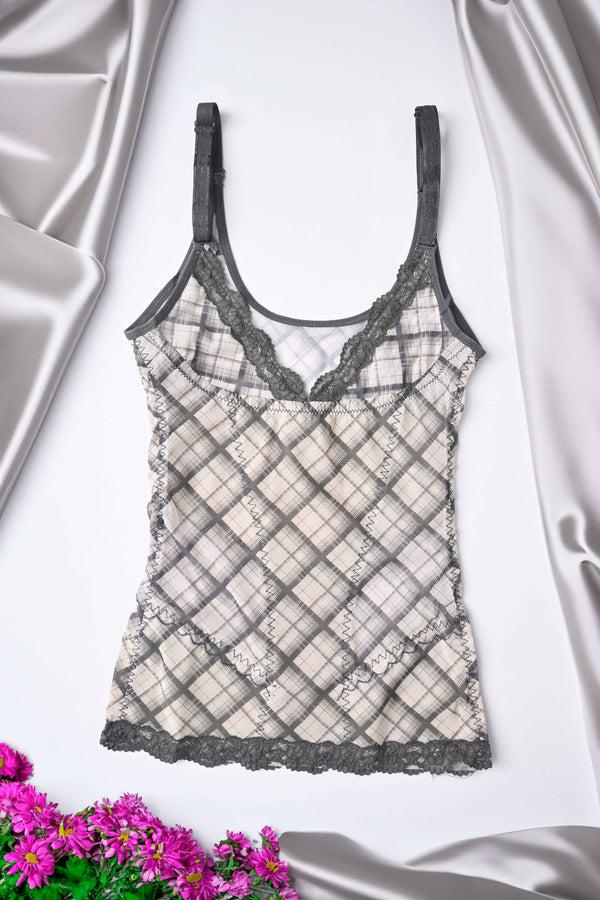 elo Women's Flexible Body Shaper Vest Oatmeal