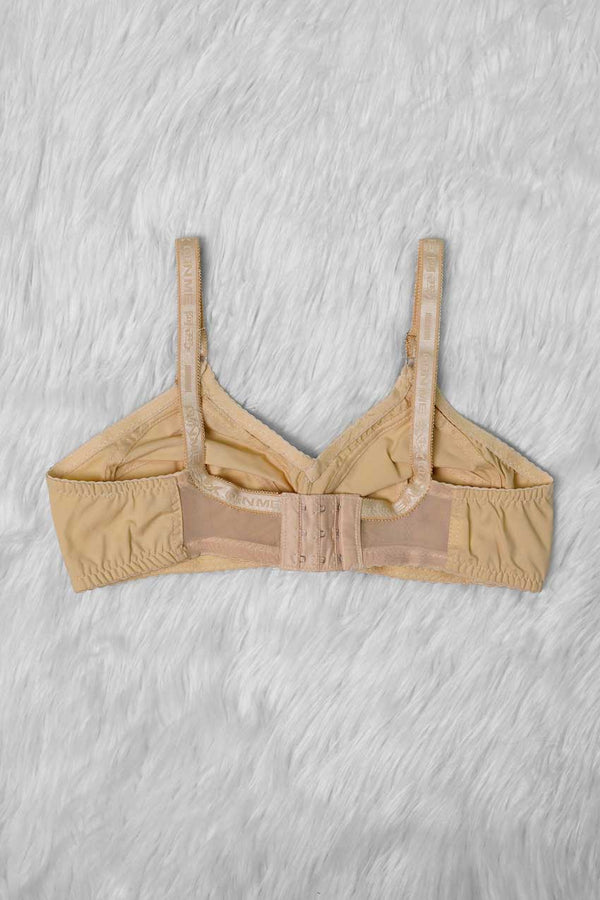 Elo Women's Full-Coverage Basic Cotton Bra Black