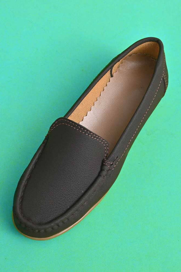 Elo Women's Heredia Moccasin Shoes Chocolate