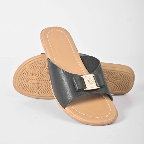 elo Women's Isiolo Clip Design Soft Chappal Black
