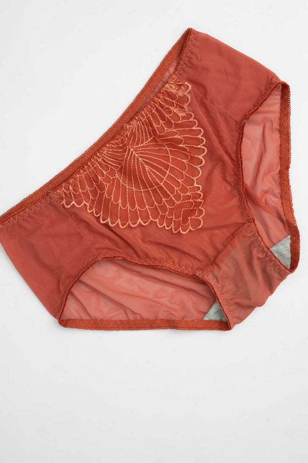 Elo Women's Leak Protection Net Panty Black