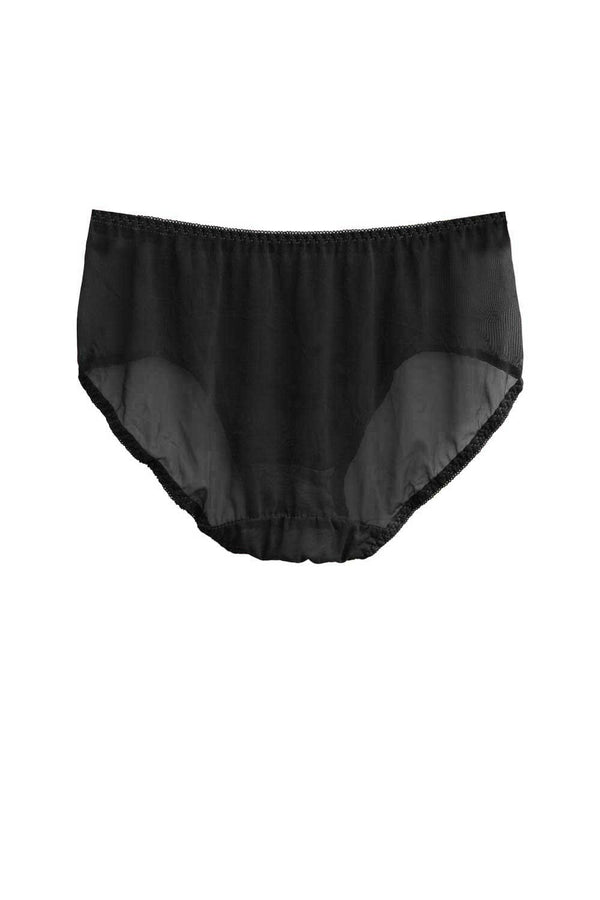 Elo Women's Leak Protection Net Panty Black