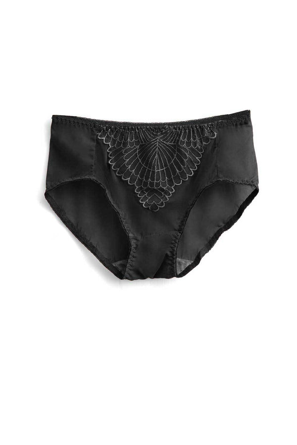 elo Women's Leak Protection Net Panty Black