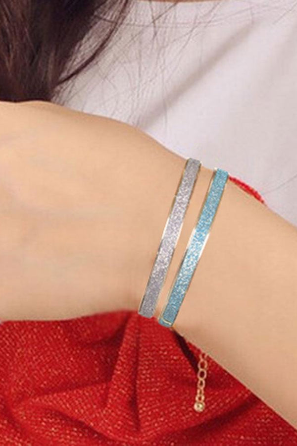 Elo Women's Multi Color Pack Of 2 Bangles