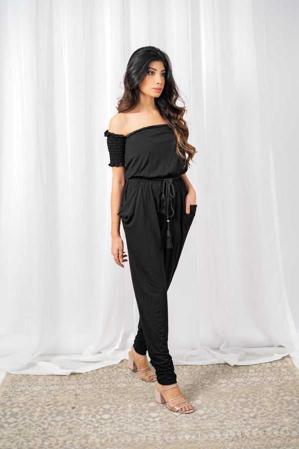 Elo Women's One Piece Outfits Jumpsuit Black