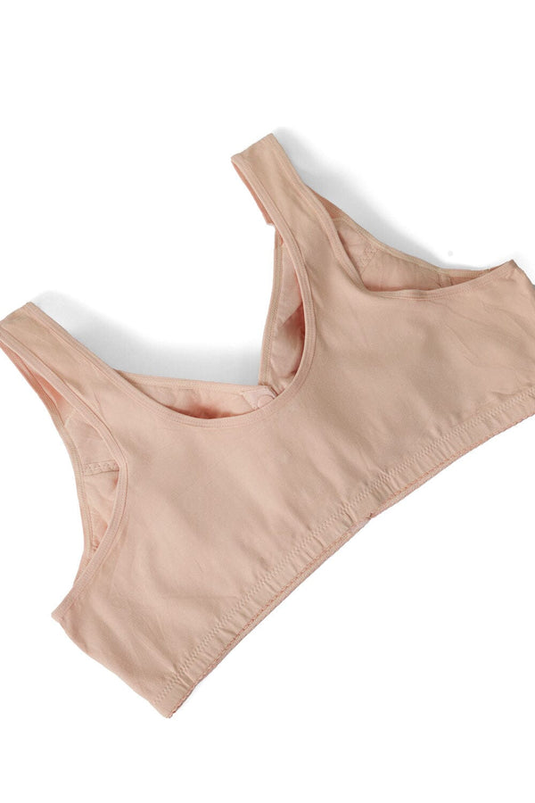 Elo Women's Open Front Light Padded Bra Light Plum