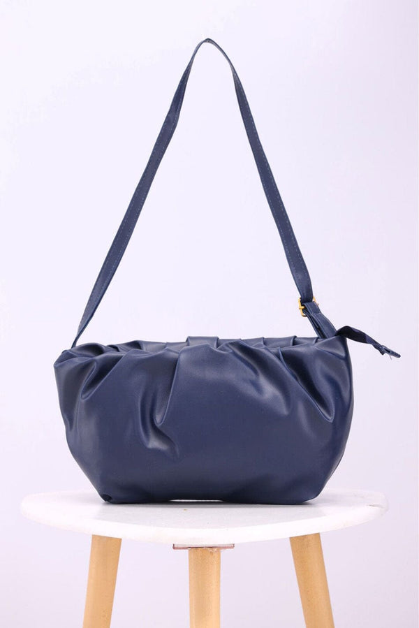 Elo Women's Ruched Shoulder Bag Black