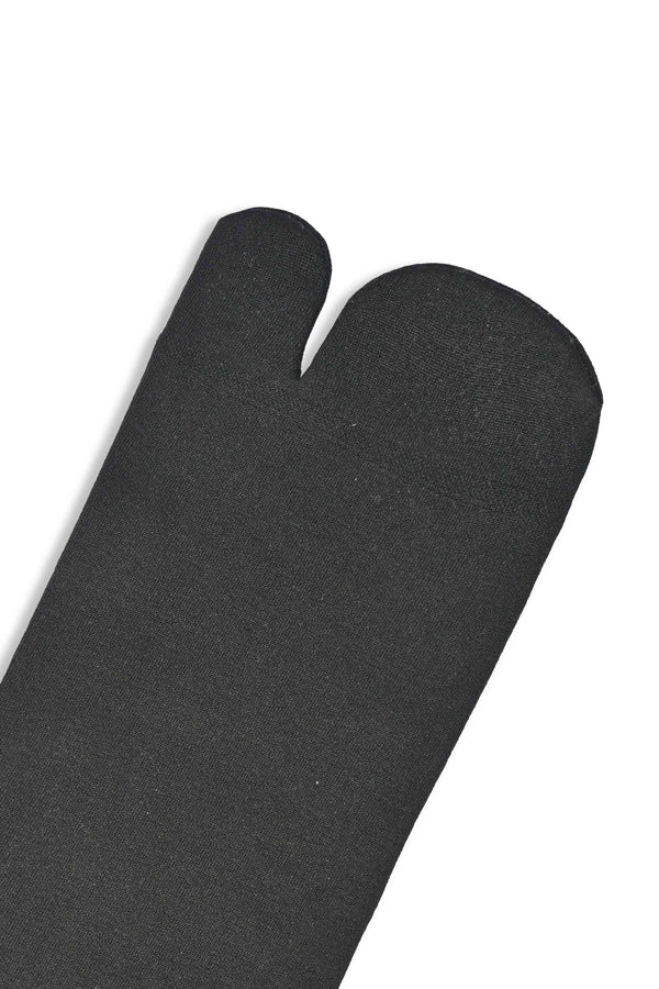 Elo Women's Solid Design Toe's Socks Black