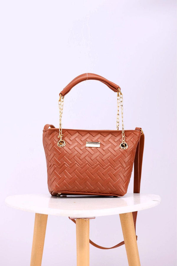 Elo Women's Textured Leather Shoulder Bag Black