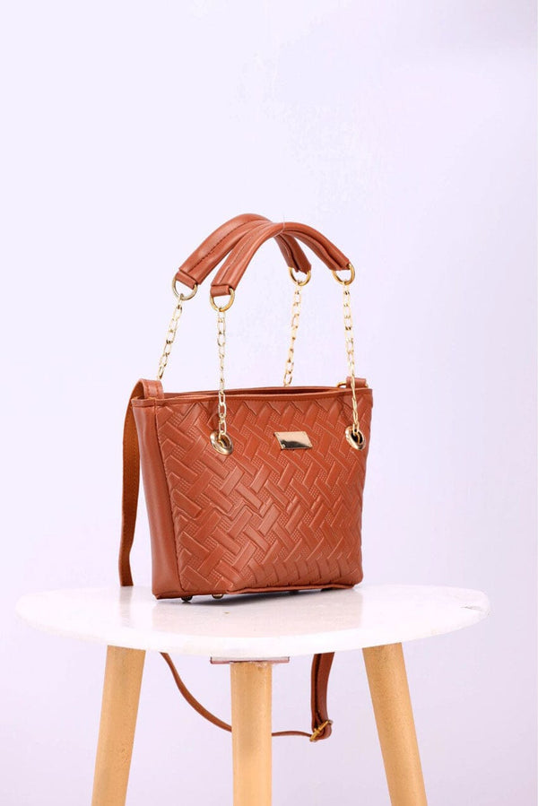 Elo Women's Textured Leather Shoulder Bag Black