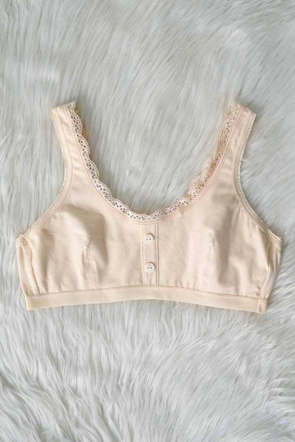 Elo Xialiya Girl's Lace Bidi Bra Pink