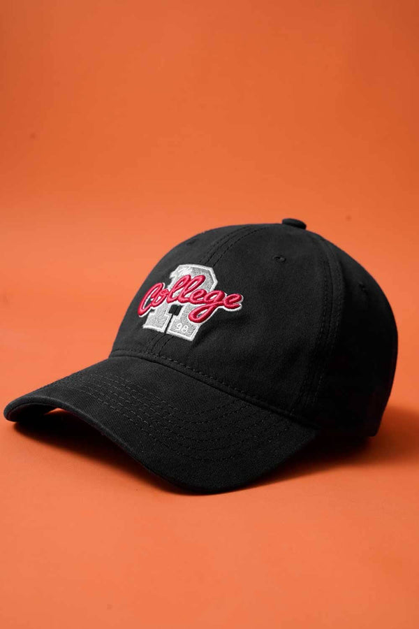 elo XYC Men's College Embroidered P-Cap Black