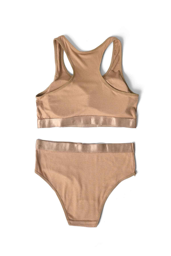 Elo Yeyuan Women's Padded Bra & Panty Set Black