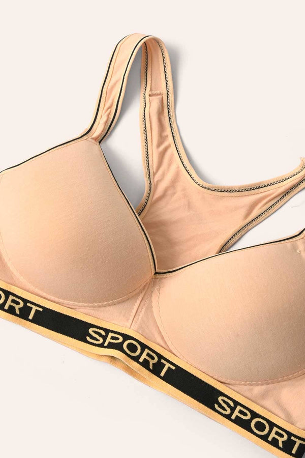 Elo Yuluoting Women's Foam Padded Bra Black