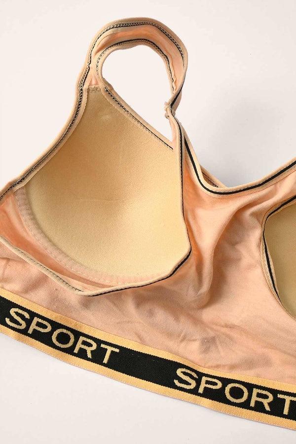 Elo Yuluoting Women's Foam Padded Bra Black