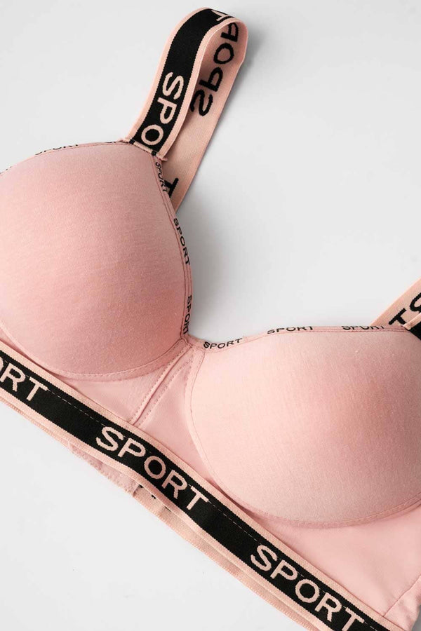 Elo Yuluoting Women's Push Up Padded Bra Black